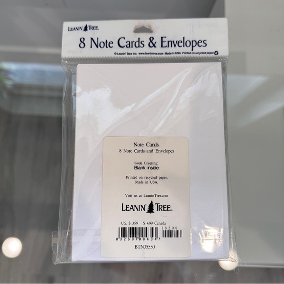 Leanin' Tree Cowboys Print 8 Note Cards with Envelopes - Picture 2 of 2